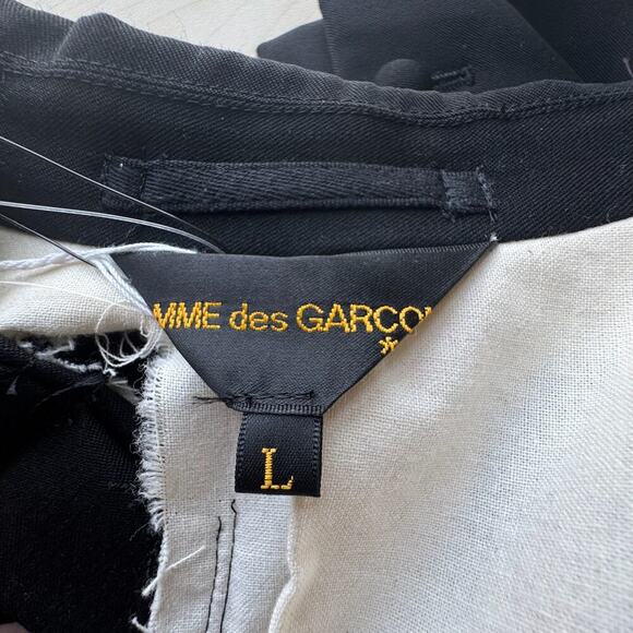 NWT COMME DES GARCONS Couture Cut-Out Deconstructed Blazer - Picture 10 of 14